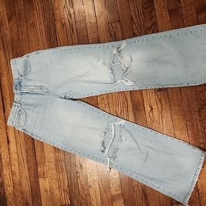 Like new Stradivarius jeans-- long straight fit